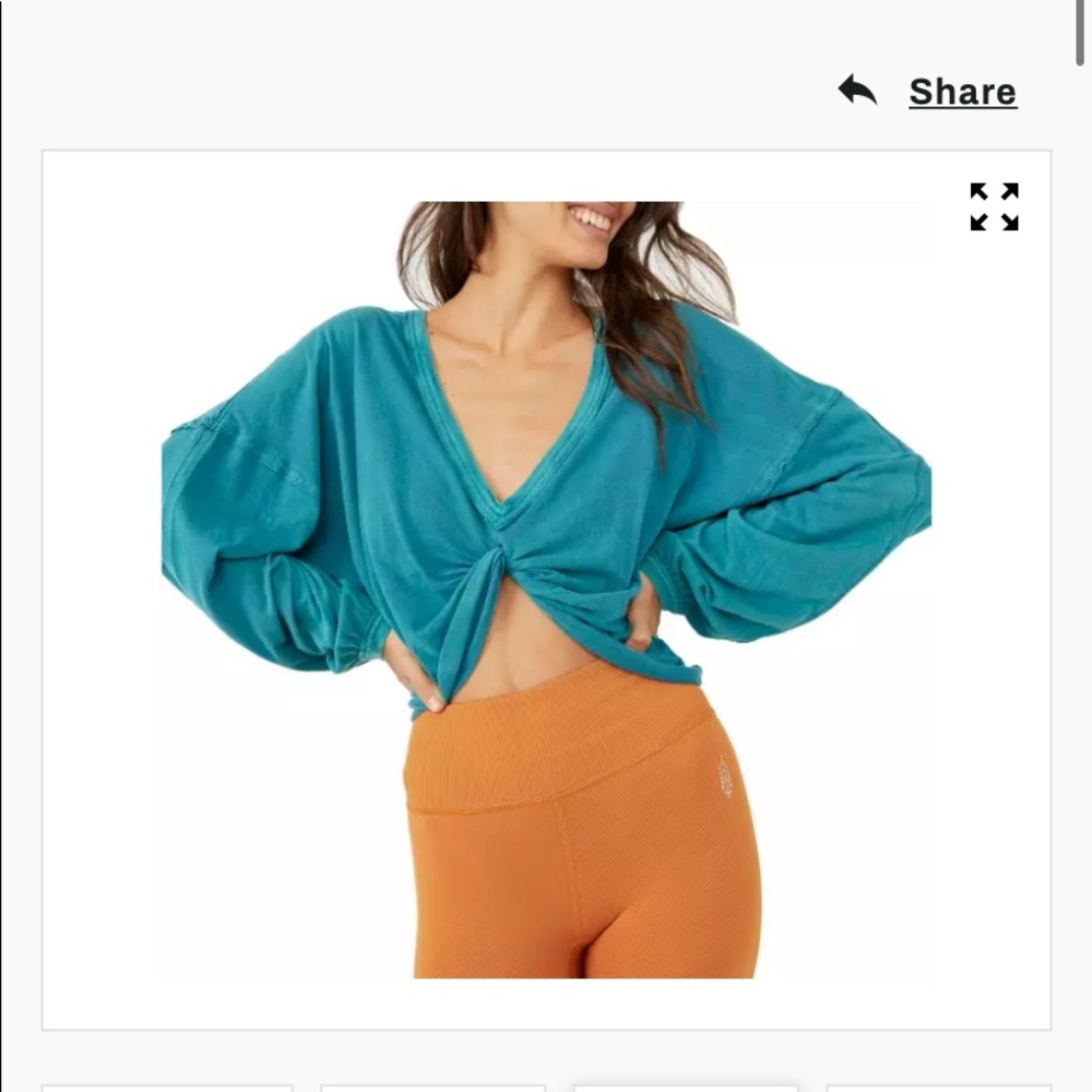 FP Movement reversible twist shirt